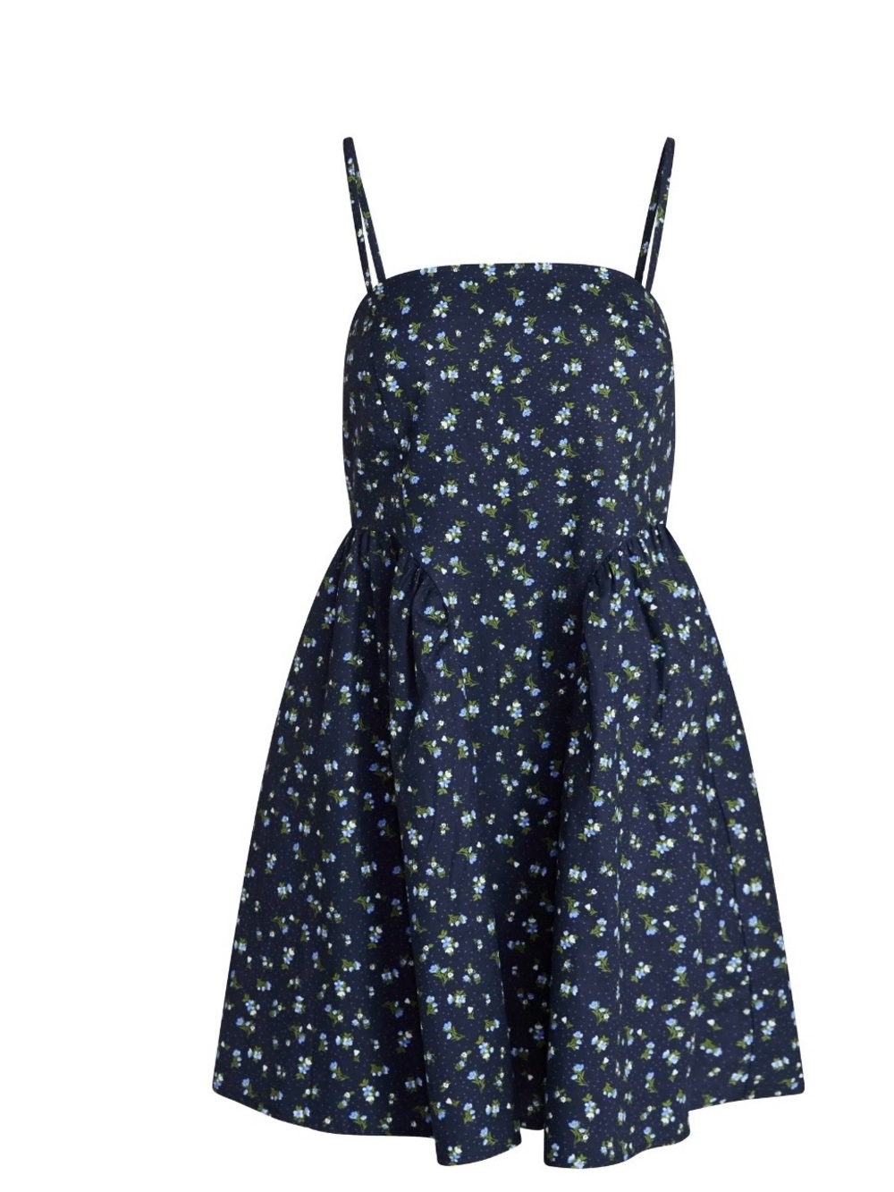No Boundaries Shirred Spaghetti Strap Dress Size S